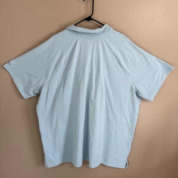 Carhartt Men's Force Relaxed Fit Light Blue Short Sleeve Pocket‎ Polo Shirt 3XL - Picture 2 of 6